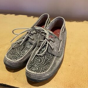 EUC Twisted X Leather Shoes Size 10